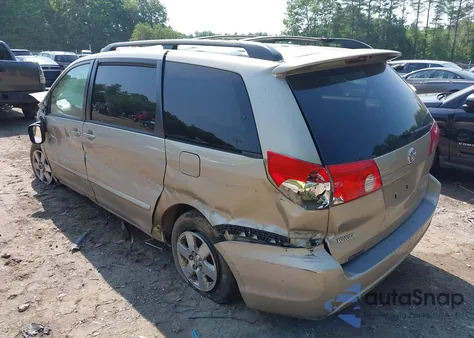 2006 Toyota Sienna Ce/Le из США, поврежденный, VIN 5TDZA23C26S398601